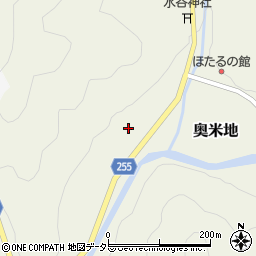 兵庫県養父市奥米地140周辺の地図