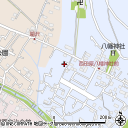 神奈川県秦野市西田原4周辺の地図