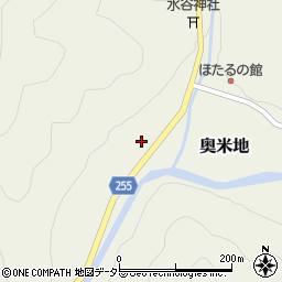 兵庫県養父市奥米地119周辺の地図
