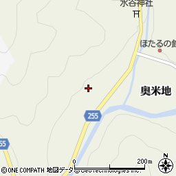 兵庫県養父市奥米地141周辺の地図