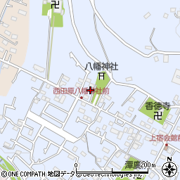 神奈川県秦野市西田原407周辺の地図