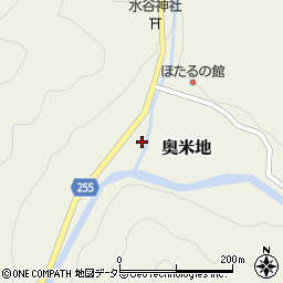 兵庫県養父市奥米地197周辺の地図