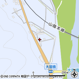 兵庫県養父市薮崎841周辺の地図