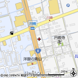 滋賀県長浜市川崎町300周辺の地図
