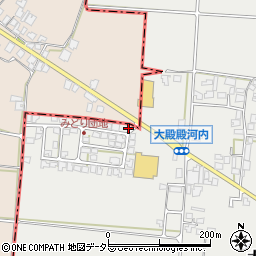 鳥取県西伯郡伯耆町大殿707-2周辺の地図