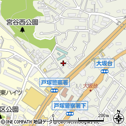 神奈川県横浜市戸塚区戸塚町3166周辺の地図