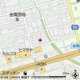 岐阜県各務原市金属団地123周辺の地図