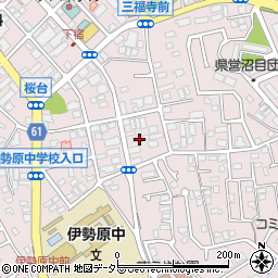 シトロンデ桜台周辺の地図