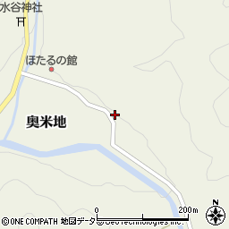 兵庫県養父市奥米地905周辺の地図