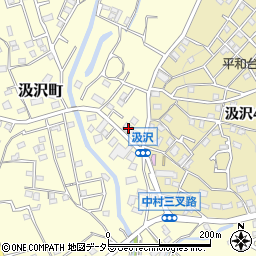神奈川県横浜市戸塚区汲沢町445周辺の地図