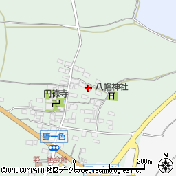 滋賀県米原市野一色291周辺の地図