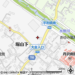 神奈川県秦野市堀山下785-3周辺の地図