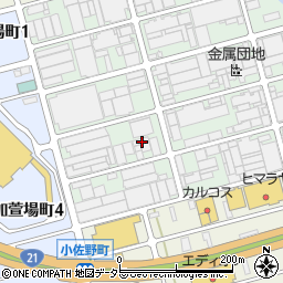 岐阜県各務原市金属団地92周辺の地図