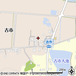 鳥取県米子市古市201周辺の地図