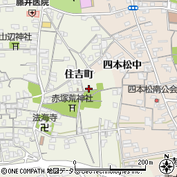 島根県出雲市大社町杵築西住吉町1902周辺の地図