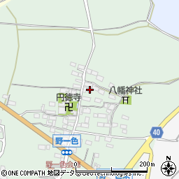 滋賀県米原市野一色294周辺の地図