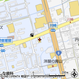 かっぱ寿司 長浜店周辺の地図