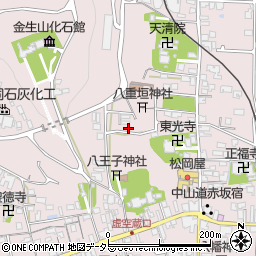 岐阜県大垣市赤坂町4533-5周辺の地図