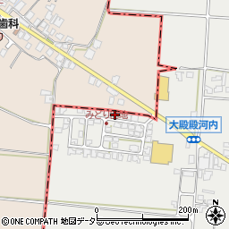 鳥取県西伯郡伯耆町大殿707-8周辺の地図