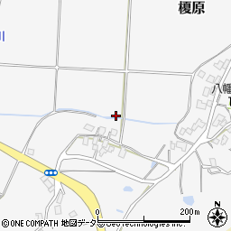 鳥取県米子市榎原周辺の地図