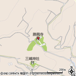 勝興寺周辺の地図