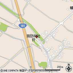 鳥取県米子市諏訪618周辺の地図