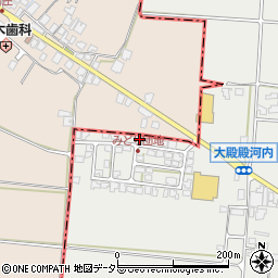 鳥取県西伯郡伯耆町大殿707-9周辺の地図