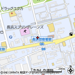 ＡＴーＴＩＭＥ長浜店周辺の地図