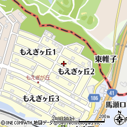 愛知県犬山市善師野（奥小洞）周辺の地図
