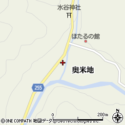 兵庫県養父市奥米地203周辺の地図