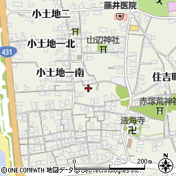 島根県出雲市大社町杵築西小土地一南1945周辺の地図