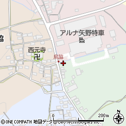 滋賀県米原市野一色598周辺の地図