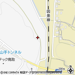 鳥取県鳥取市河原町山手223周辺の地図