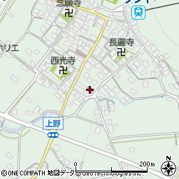 上野老人憩の家周辺の地図