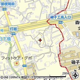 カギ屋さん２４　神奈川県・横浜市・港南区店周辺の地図