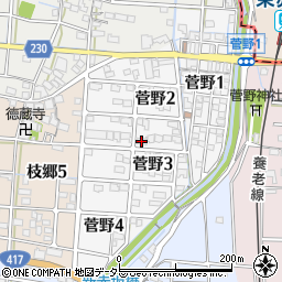 宗宮ビル周辺の地図