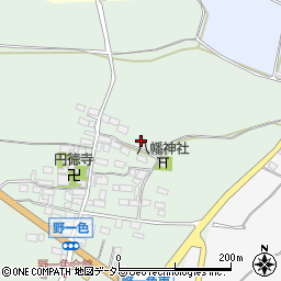 滋賀県米原市野一色222周辺の地図