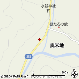 兵庫県養父市奥米地191周辺の地図