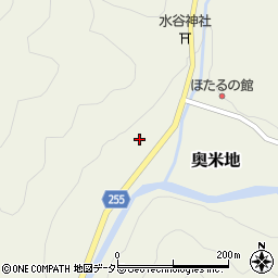 兵庫県養父市奥米地125周辺の地図