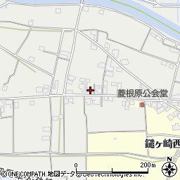 島根県出雲市大社町菱根551-3周辺の地図