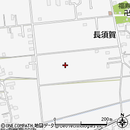 千葉県木更津市長須賀周辺の地図