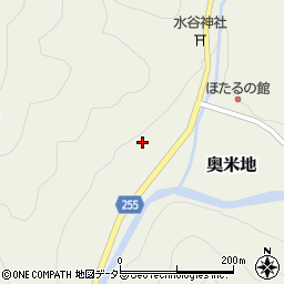兵庫県養父市奥米地127周辺の地図