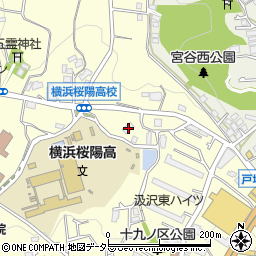 神奈川県横浜市戸塚区汲沢町1136周辺の地図