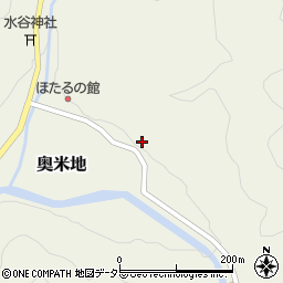 兵庫県養父市奥米地902周辺の地図