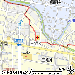 岐阜ダイハツ販売本社周辺の地図