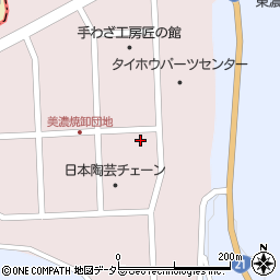 レーム化学株式会社　土岐支店周辺の地図