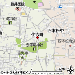 島根県出雲市大社町杵築西住吉町1897周辺の地図