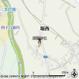 神奈川県秦野市堀西1241周辺の地図