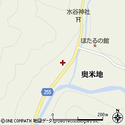 兵庫県養父市奥米地188周辺の地図
