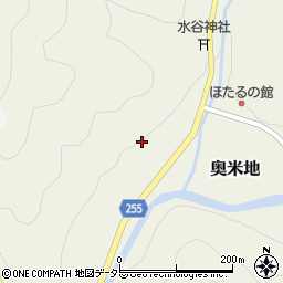 兵庫県養父市奥米地173周辺の地図